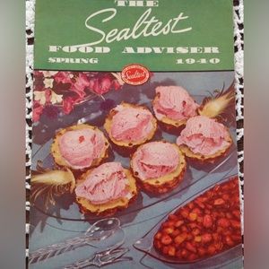 Sealtest Food Adviser Vintage Cookbook Spring 1940 Recipes